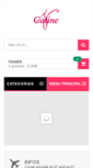 Mobile Screenshot of caaaline-karitesthetique.com